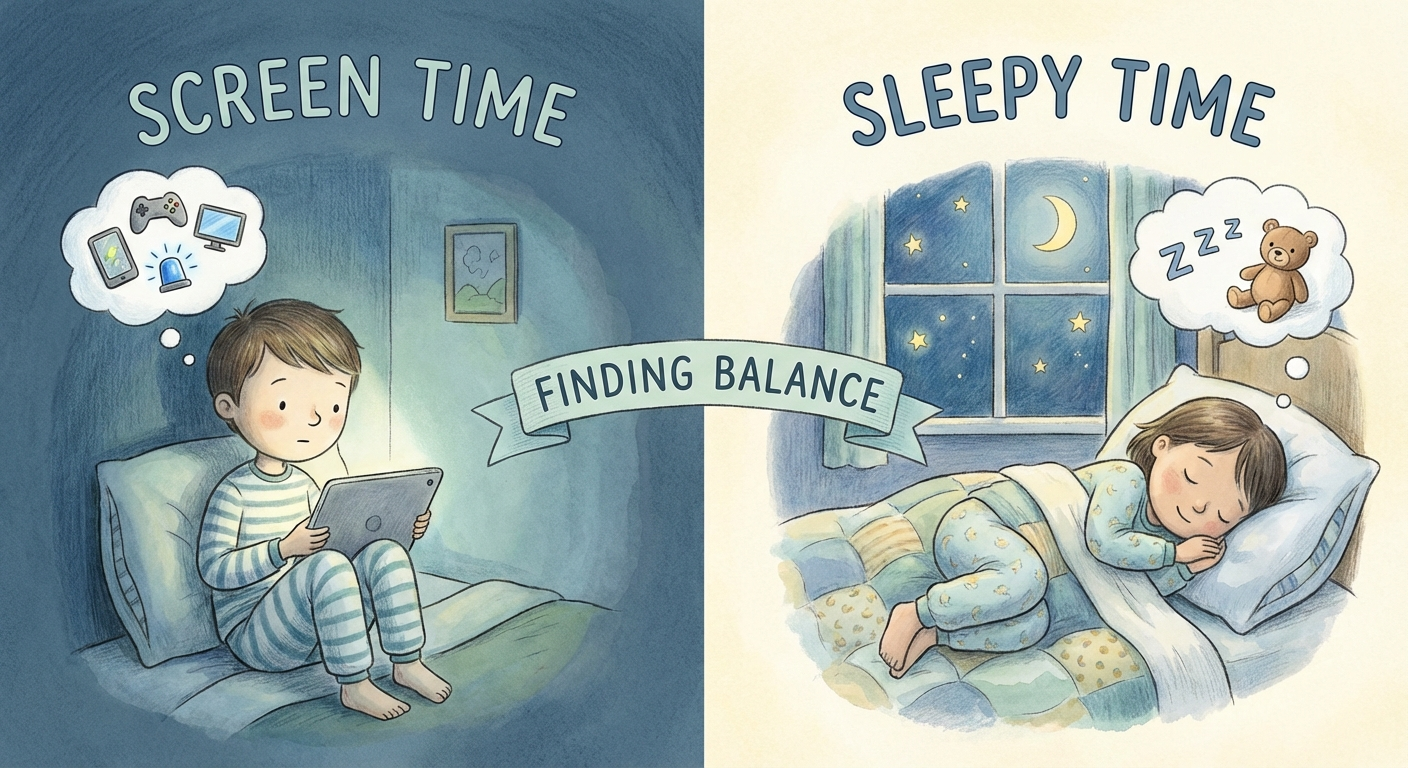 The Screen Time and Sleep Connection: What Every Parent Needs to Know